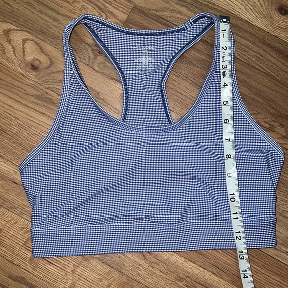 All Access Front Row Bra in Gingham Print Size M - Picture 6 of 7